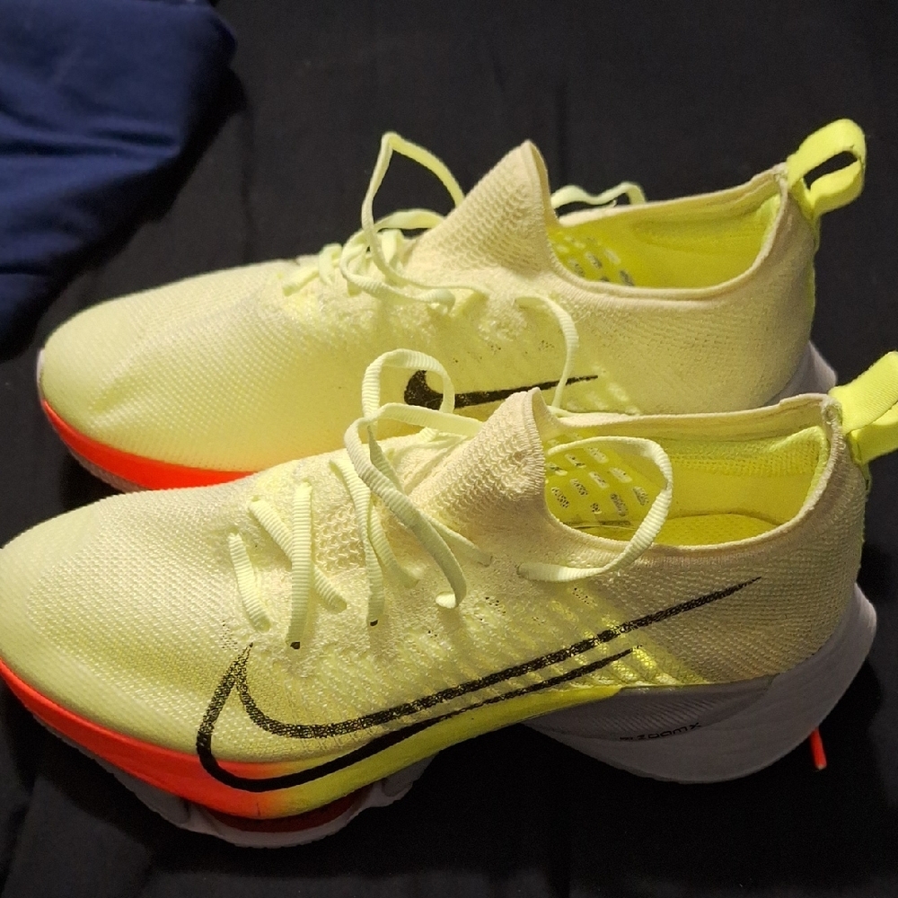 Nike Volt Yellow Athletic Shoes